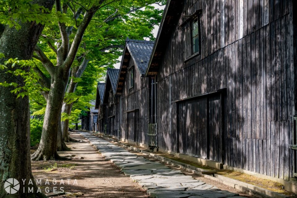 湊町・酒田のシンボル「山居倉庫」（酒田市）