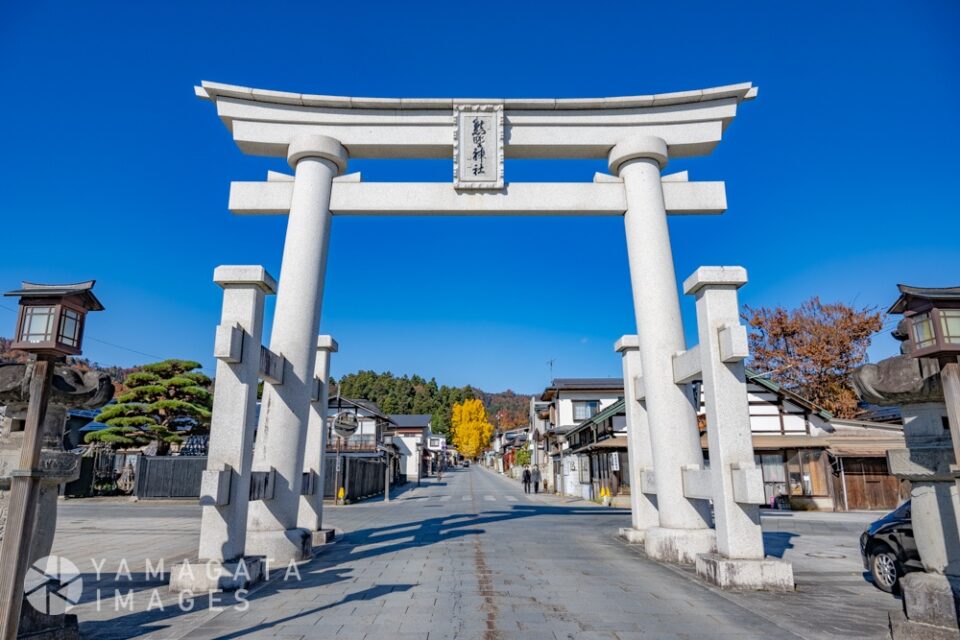 東北の伊勢 熊野大社（南陽市）